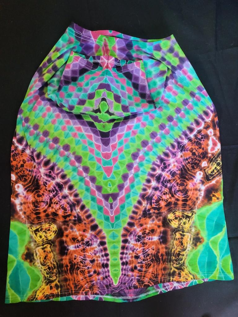 Large Half Mandala with Geodes & Honeycomb