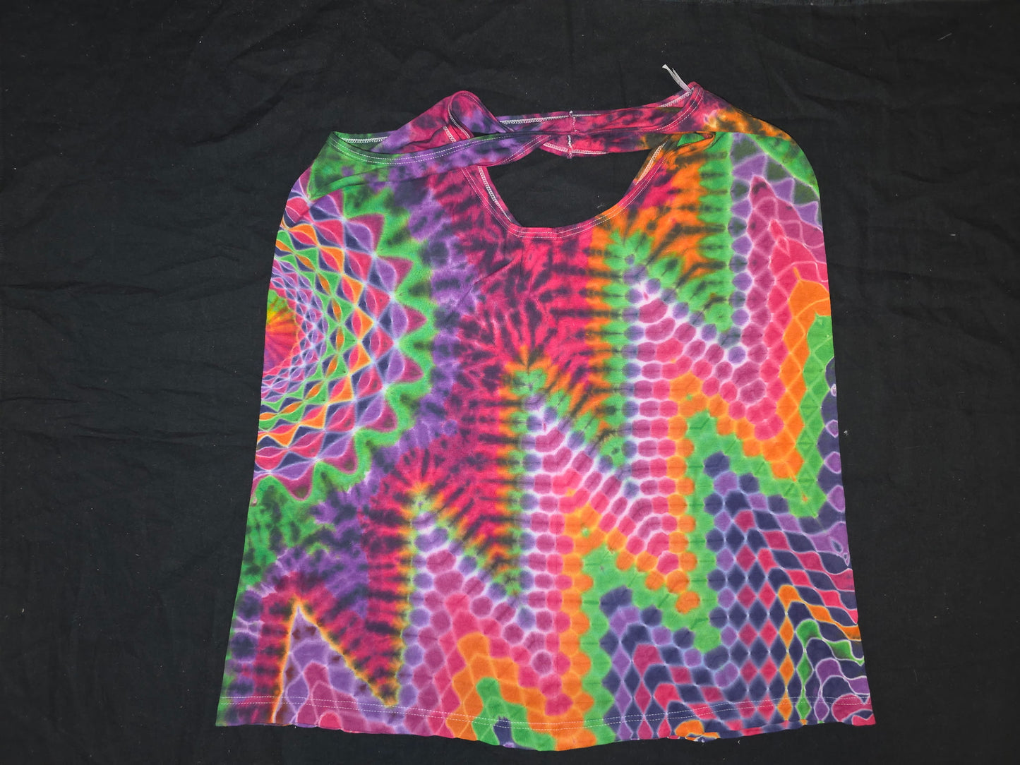 XL Mandala with Wrap Around Zigzag Honeycomb