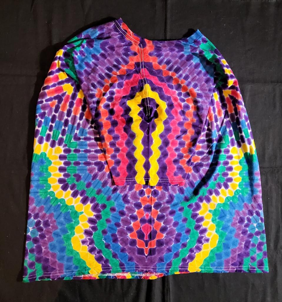 2XL 18 Point Half Side Starburst Mandala