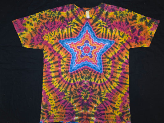 Large Star with Inverted Angle Pyramid