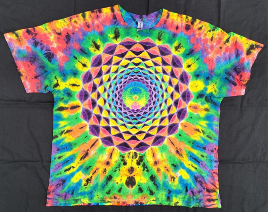 2XL Mandala & Zigzag Honeycomb in a Triangle