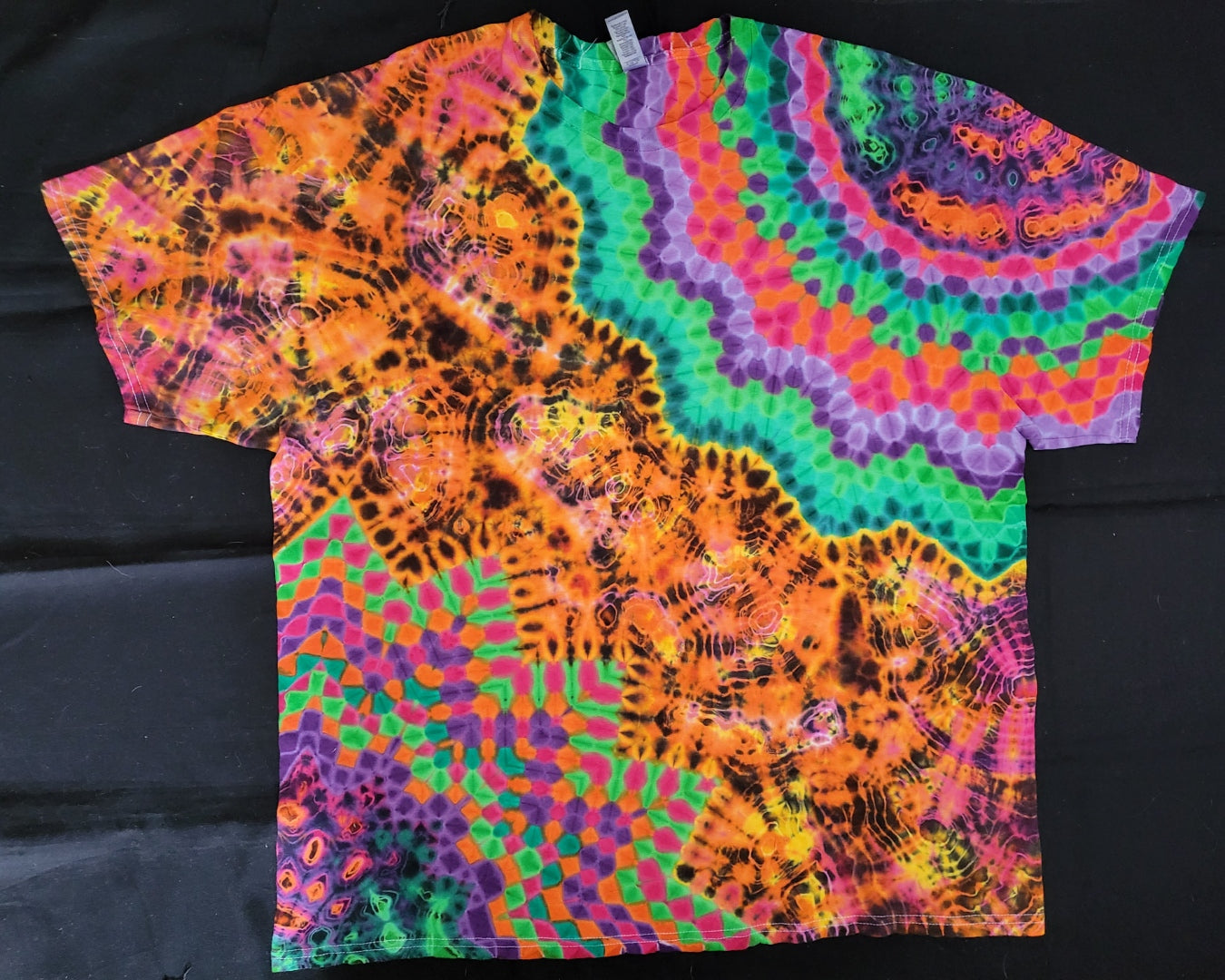 2XL Honeycomb Mandalas with Wigwag Geode Centers