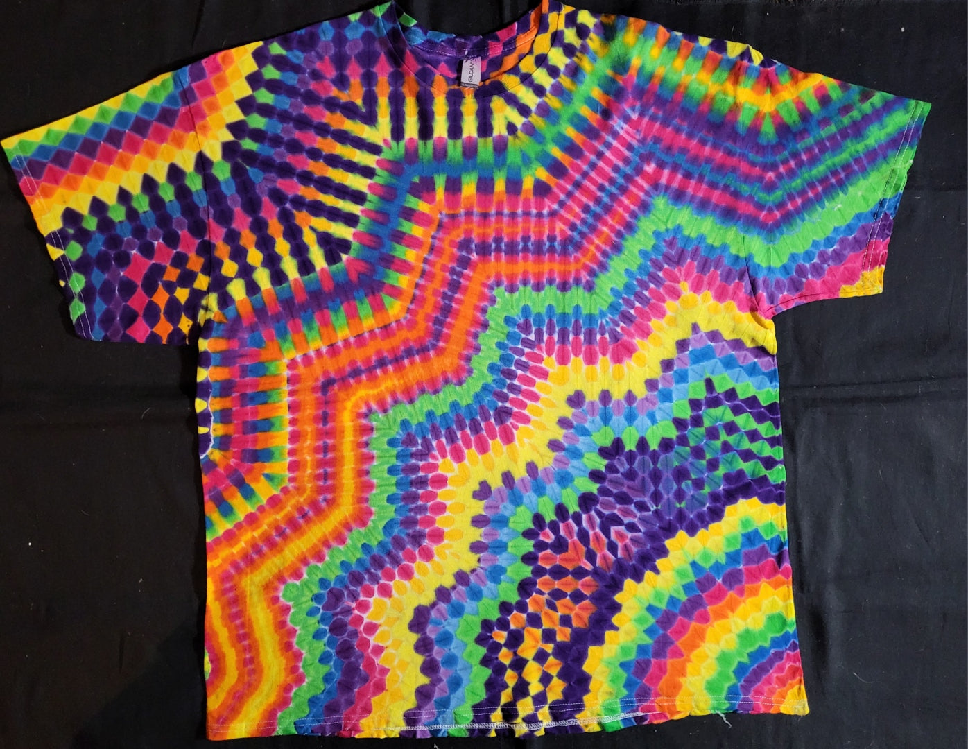 2XL 18 Point Half Side Starburst Mandala