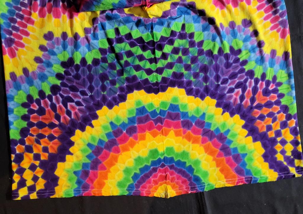 2XL 18 Point Half Side Starburst Mandala