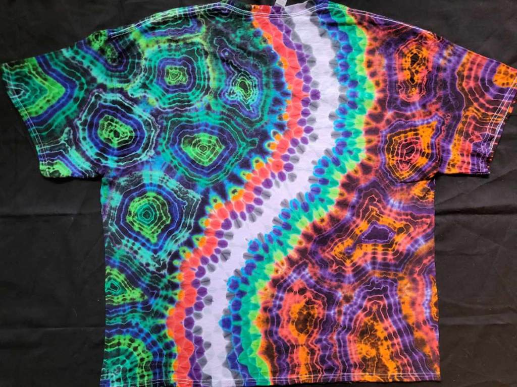 2XL Double Mandala with Radial Zigzag Centerline